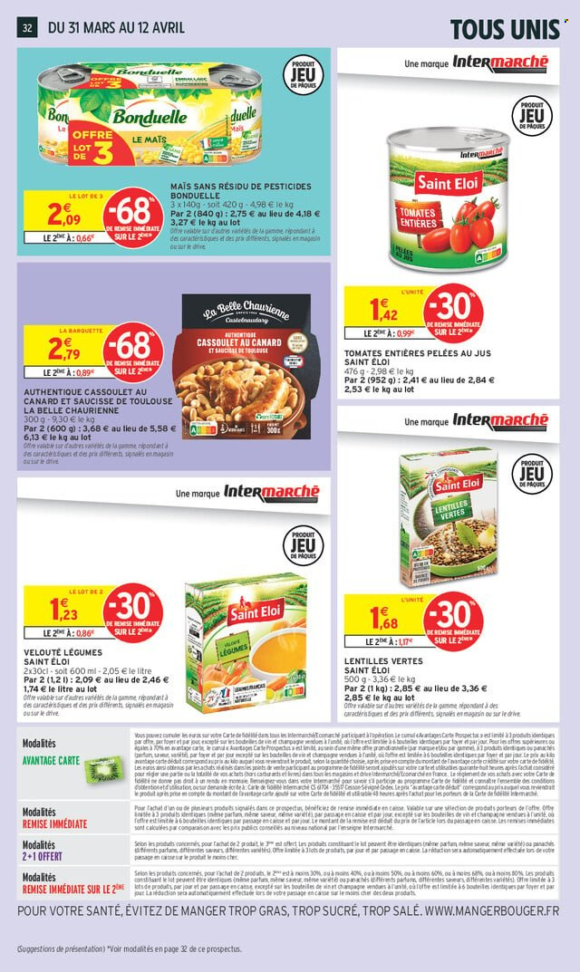 Catalogue Intermarché Hyper - 31/03/2026 - 12/04/2026. Page 32