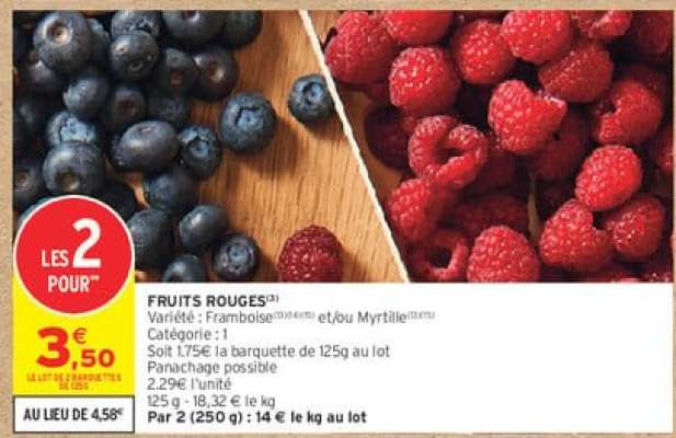 FRUITS ROUGES