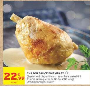 CHAPON SAUCE FOIE GRAS