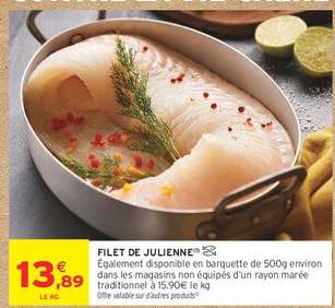Filet de julienne