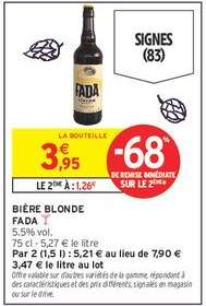 BIÈRE BLONDE FADA