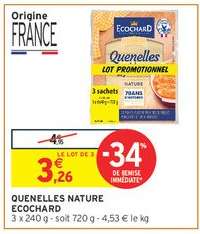 QUENELLES NATURE ECOCHARD