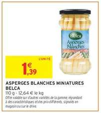 ASPERGES BLANCHES MINIATURES BELCA