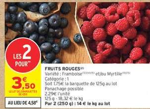 FRUITS ROUGES