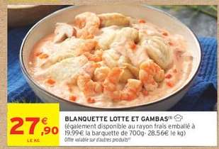 BLANQUETTE LOTTE ET GAMBAS