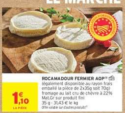 Rocamadour Fermier Aop