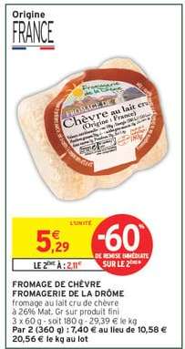 Fromage de Chèvre Fromagerie de la Drome