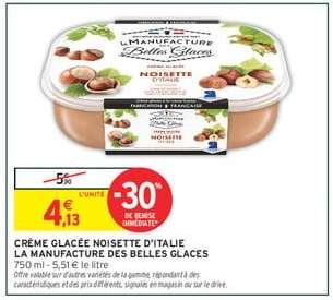 Crème Glacée Noisette d'Italie