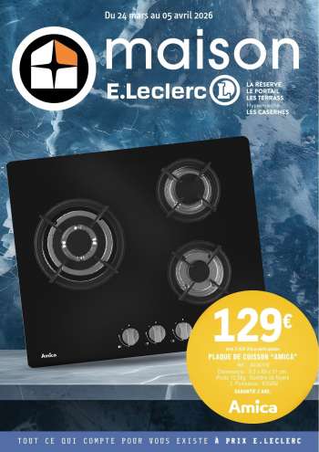 Catalogue E.Leclerc - 24/03/2026 - 05/04/2026.