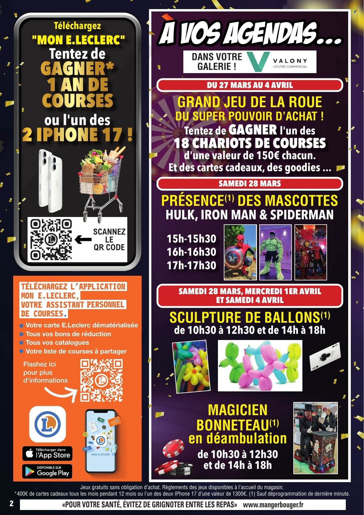 Catalogue E.Leclerc - 27/03/2026 - 05/04/2026. Page 2