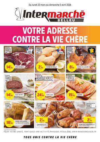 Catalogue Intermarché Super - 23/03/2026 - 05/04/2026.