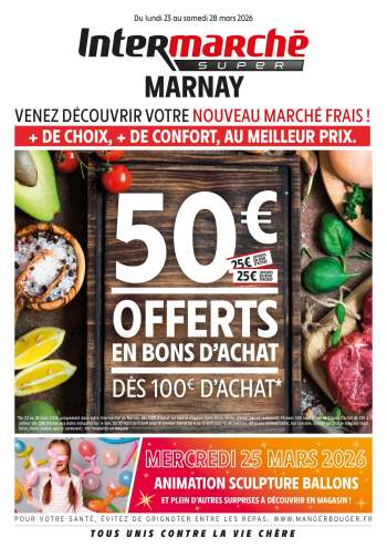 Catalogue Intermarché Super - 23/03/2026 - 28/03/2026.
