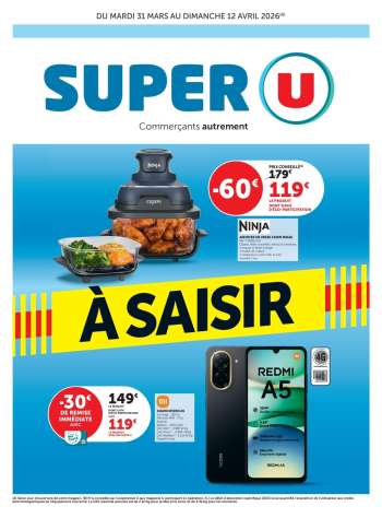 Catalogue SUPER U - 31/03/2026 - 12/04/2026.