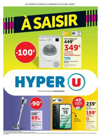 Catalogue HYPER U - 31/03/2026 - 12/04/2026.