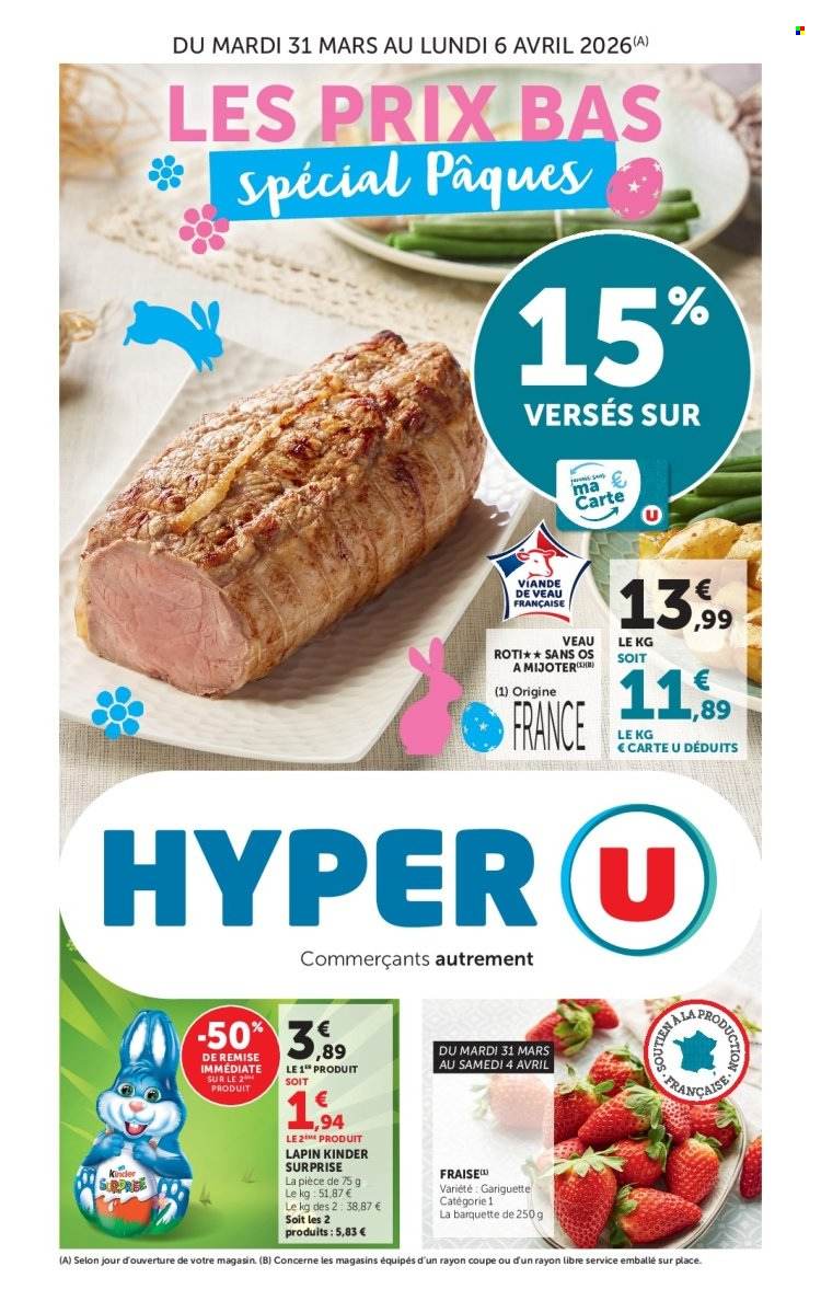 Catalogue HYPER U - 31/03/2026 - 06/04/2026. Page 1