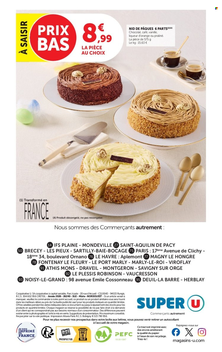 Catalogue SUPER U - 31/03/2026 - 06/04/2026. Page 28