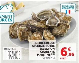 Huitre Creuse Speciale Notre Selection Charente Maritime