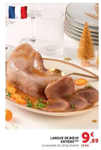 LANGUE DE BŒUF ENTIÈRE