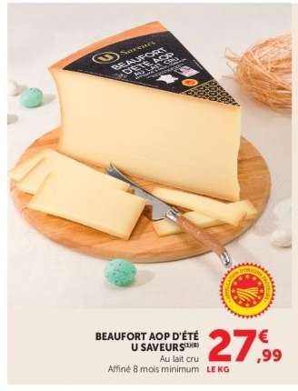 BEAUFORT AOP D'ÉTÉ U SAVEURS