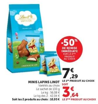 MINIS LAPINS LINDT