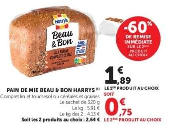 Pain de Mie Beau & Bon Harrys