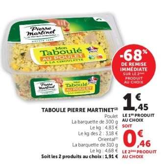 TABOULE PIERRE MARTINET