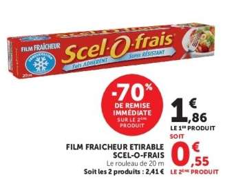 FILM FRAICHEUR ETIRABLE SCEL-O-FRAIS