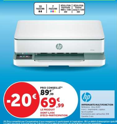 HP Imprimante Multifonction
