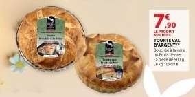 TOURTE VAL D'ARGENT