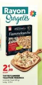 TARTES FLAMBEES TRADITION FRIEDRICH