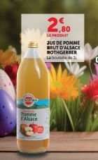 Jus de Pomme Brut d'Alsace Rothgerber