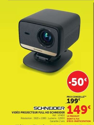 VIDÉO PROJECTEUR FULL HD SCHNEIDER