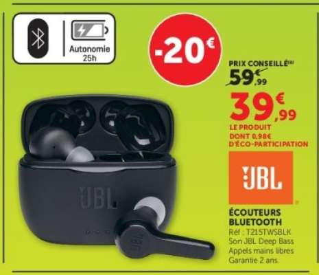 ÉCOUTEURS BLUETOOTH