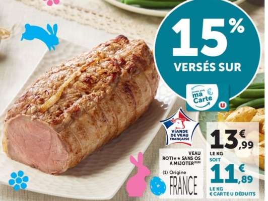 Veau Rôti Sans Os