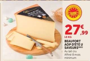 BEAUFORT AOP D'ÉTÉ U SAVEURS