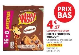 Crepes Fourrees Whaou