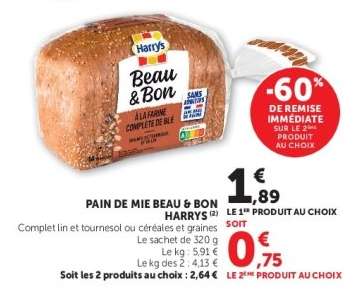 Pain de Mie Beau & Bon Harrys