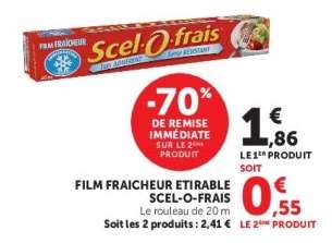 FILM FRAICHEUR ETIRABLE SCEL-O-FRAIS