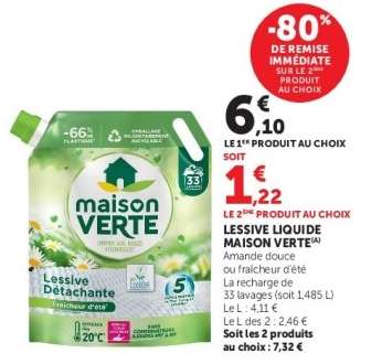 Lessive Liquide 'Maison Verte'