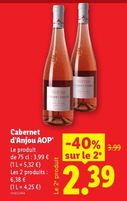 Cabernet D'anjou Aop*
