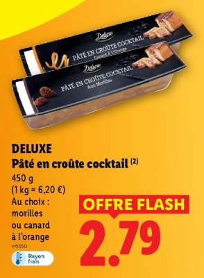 DELUXE Pâté en croûte cocktail