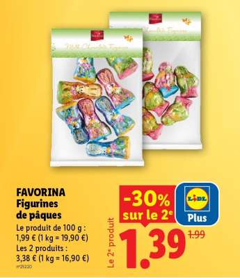 FAVORINA Figurines de pâques