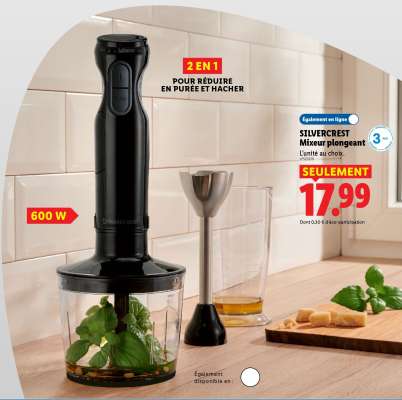 Silvercrest Mixeur plongeant