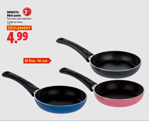 ERNESTO Mini-poêle