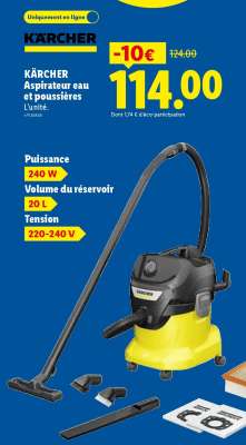 KÄRCHER Aspirateur eau et poussières