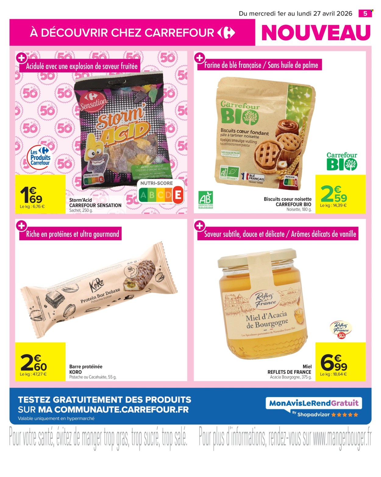 Catalogue Carrefour Hypermarchés - 01/04/2026 - 27/04/2026. Page 5