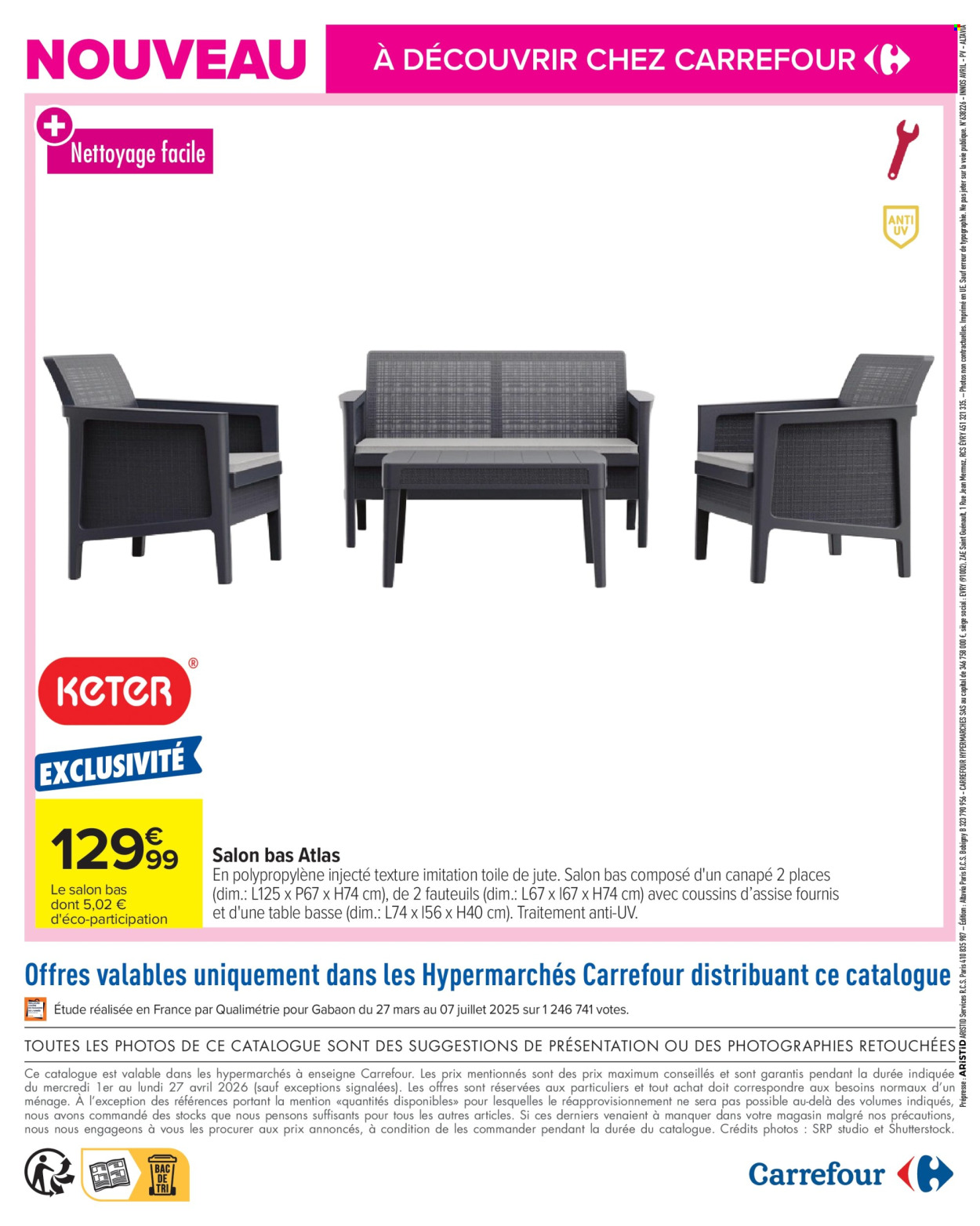 Catalogue Carrefour Hypermarchés - 01/04/2026 - 27/04/2026. Page 12