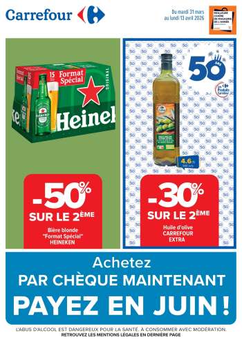 Catalogue Carrefour Hypermarchés - 31/03/2026 - 13/04/2026.