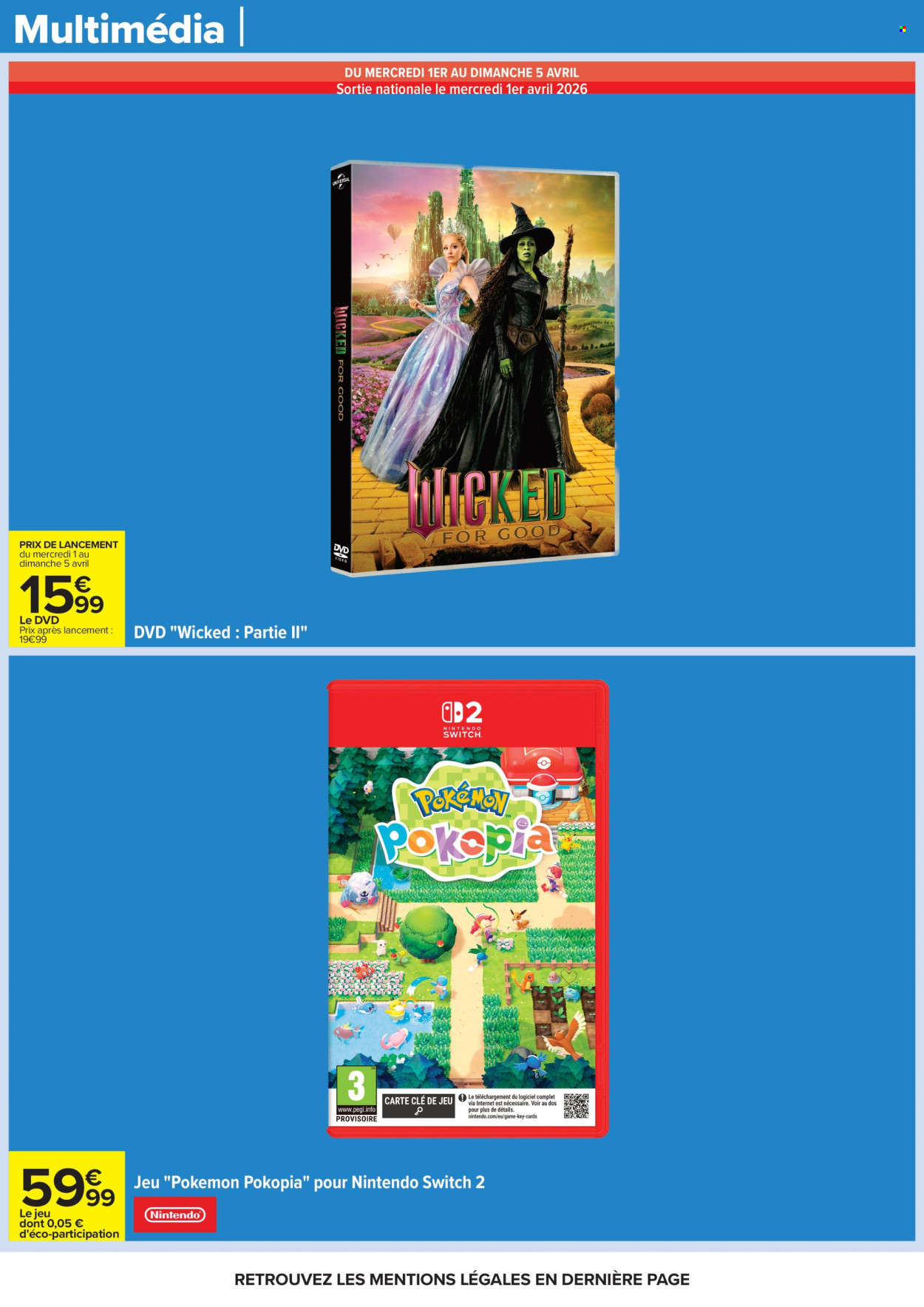 Catalogue Carrefour Hypermarchés - 31/03/2026 - 13/04/2026. Page 61