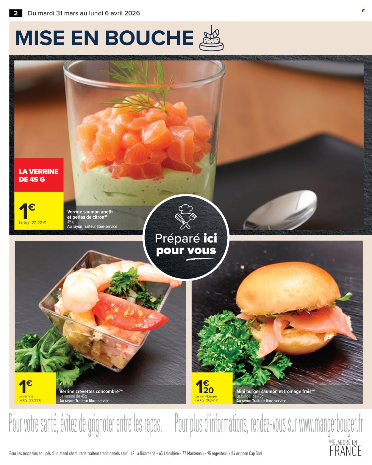 Catalogue Carrefour Hypermarchés - 31/03/2026 - 06/04/2026. Page 2